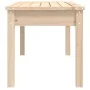 Banco de jardín madera maciza de pino 109x44x45 cm de vidaXL, Bancos de jardín - Ref: Foro24-824004, Precio: 57,08 €, Descuen...