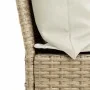 Juego de sofás de jardín con cojines beige 3 pzas ratán PE by , Garden sets - Ref: Foro24-3365344, Price: 435,26 €, Discount: %