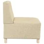 Sillón Sofá Tela Crema 55 cm by , Sofas - Ref: Foro24-4108475, Price: 120,38 €, Discount: %