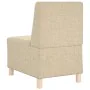 Sillón Sofá Tela Crema 55 cm by , Sofas - Ref: Foro24-4108475, Price: 120,38 €, Discount: %