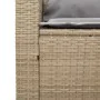 Set de muebles de jardín con cojines apilables 5 pzas beige by , Outdoor sofas - Ref: Foro24-4104166, Price: 265,56 €, Discou...