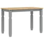 Juego de comedor Panama 5 pzas madera maciza de pino gris by , Furniture sets for kitchens and dining rooms - Ref: Foro24-334...