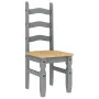 Juego de comedor Panama 5 pzas madera maciza de pino gris by , Furniture sets for kitchens and dining rooms - Ref: Foro24-334...