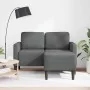 Sofá de 2 plazas con chaise longue en forma L gris oscuro 125cm by , Sofas - Ref: Foro24-4107062, Price: 303,60 €, Discount: %