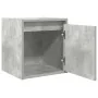 Mesilla de noche de pared gris hormigón 38x34x40 cm von , Nachttische - Ref: Foro24-861235, Preis: 37,51 €, Rabatt: %