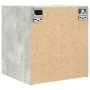 Mesilla de noche de pared gris hormigón 38x34x40 cm von , Nachttische - Ref: Foro24-861235, Preis: 37,51 €, Rabatt: %