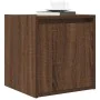 Mesillas de noche de pared 2 uds roble marrón 38x34x40 cm by , Nightstands - Ref: Foro24-861242, Price: 65,17 €, Discount: %