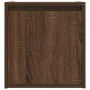 Mesillas de noche de pared 2 uds roble marrón 38x34x40 cm by , Nightstands - Ref: Foro24-861242, Price: 65,17 €, Discount: %
