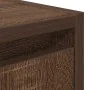 Mesillas de noche de pared 2 uds roble marrón 38x34x40 cm by , Nightstands - Ref: Foro24-861242, Price: 65,17 €, Discount: %