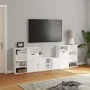 Muebles de TV 5 uds. con almacenaje "ODDA" blanco madera pino von , TV-Möbel - Ref: Foro24-3365371, Preis: 261,32 €, Rabatt: %
