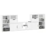 Muebles de TV 5 uds. con almacenaje "ODDA" blanco madera pino von , TV-Möbel - Ref: Foro24-3365371, Preis: 261,32 €, Rabatt: %