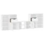 Muebles de TV 5 uds. con almacenaje "ODDA" blanco madera pino von , TV-Möbel - Ref: Foro24-3365371, Preis: 261,32 €, Rabatt: %