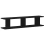 Estantes de pared 2 uds roble negro 90x18x20 cm von , Regale und Regale - Ref: Foro24-862061, Preis: 42,16 €, Rabatt: %