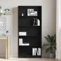 Estantería de madera de roble negro 80x24x176 cm von , Bücherregale und Regale - Ref: Foro24-862456, Preis: 101,26 €, Rabatt: %