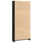 Estantería de madera de roble negro 80x24x176 cm von , Bücherregale und Regale - Ref: Foro24-862456, Preis: 101,26 €, Rabatt: %