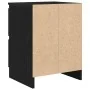 Mueble de TV de madera de ingeniería negro 40x35x54 cm von , TV-Möbel - Ref: Foro24-861770, Preis: 53,98 €, Rabatt: %