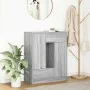 Aparador con cajones y puertas gris Sonoma 73x31x90 cm by , Sideboards - Ref: Foro24-861855, Price: 101,33 €, Discount: %