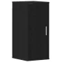 Zapatero de madera de roble negro 32x35x70 cm by , Shoe racks and shoe organizers - Ref: Foro24-862075, Price: 64,52 €, Disco...