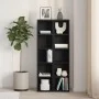 Estantería para CDs 2 uds roble negro 21x16x93,5 cm by , CD and DVD storage - Ref: Foro24-861986, Price: 57,95 €, Discount: %