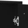 Mueble de baño con espejo de madera de ingeniería roble negro von , Badezimmermöbel - Ref: Foro24-862014, Preis: 66,66 €, Rab...