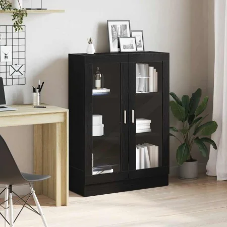 Librería de roble negro 82,5x30,5x115 cm Madera de ingeniería by , Bookcases and shelves - Ref: Foro24-862021, Price: 107,69 ...