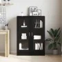 Librería de roble negro 82,5x30,5x115 cm Madera de ingeniería by , Bookcases and shelves - Ref: Foro24-862021, Price: 107,69 ...