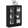 Librería de roble negro 82,5x30,5x115 cm Madera de ingeniería by , Bookcases and shelves - Ref: Foro24-862021, Price: 107,69 ...