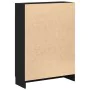 Librería de roble negro 82,5x30,5x115 cm Madera de ingeniería by , Bookcases and shelves - Ref: Foro24-862021, Price: 107,69 ...