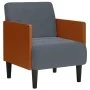 Sillón con reposabrazos Terciopelo Gris Oscuro 55 cm de , Sillones - Ref: Foro24-4100596, Precio: 145,97 €, Descuento: %