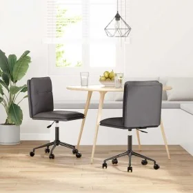 Sillas de comedor 2 unidades cuero sintético gris von , Essstühle - Ref: Foro24-3315421, Preis: 118,56 €, Rabatt: %