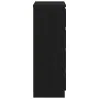 Aparador de roble negro 60x35x98,5 cm madera de ingeniería by , Sideboards - Ref: Foro24-861992, Price: 114,48 €, Discount: %