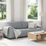 Sofá de 3 plazas de tela gris claro 180 cm by , Sofas - Ref: Foro24-4105176, Price: 260,23 €, Discount: %