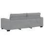 Sofá de 3 plazas de tela gris claro 180 cm by , Sofas - Ref: Foro24-4105176, Price: 260,23 €, Discount: %