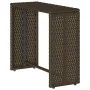Set de muebles de jardín con cojines apilables 5 pzas marrón by , Outdoor sofas - Ref: Foro24-4104164, Price: 265,56 €, Disco...