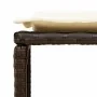Set de muebles de jardín con cojines apilables 5 pzas marrón by , Outdoor sofas - Ref: Foro24-4104164, Price: 265,56 €, Disco...