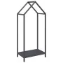 Leñero antracita 40x25x90 cm Acero laminado en frío by , Firewood bags and holders - Ref: Foro24-864297, Price: 41,15 €, Disc...