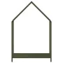 Leñero verde oliva 60x25x90 cm Acero laminado en frío by , Firewood bags and holders - Ref: Foro24-864310, Price: 39,59 €, Di...