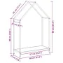 Leñero verde oliva 60x25x90 cm Acero laminado en frío by , Firewood bags and holders - Ref: Foro24-864310, Price: 39,59 €, Di...