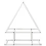 Leñero blanco 50x25x60 cm Acero laminado en frío de , Bolsas y soportes de leña - Ref: Foro24-864312, Precio: 29,98 €, Descue...