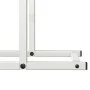 Leñero blanco 50x25x60 cm Acero laminado en frío de , Bolsas y soportes de leña - Ref: Foro24-864312, Precio: 29,98 €, Descue...