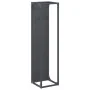 Leñero antracita 25x25x100 cm Acero laminado en frío von , Brennholztaschen und -halter - Ref: Foro24-864269, Preis: 51,68 €,...