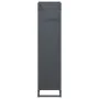 Leñero antracita 25x25x100 cm Acero laminado en frío von , Brennholztaschen und -halter - Ref: Foro24-864269, Preis: 51,68 €,...