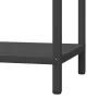 Leñero negro 40x25x90 cm Acero laminado en frío de , Bolsas y soportes de leña - Ref: Foro24-864295, Precio: 40,63 €, Descuen...