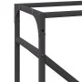 Leñero negro 40x25x100 cm Acero laminado en frío von , Brennholztaschen und -halter - Ref: Foro24-864331, Preis: 38,94 €, Rab...
