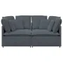 Sofá modular con cojines terciopelo gris oscuro by , Sofas - Ref: Foro24-3321250, Price: 421,94 €, Discount: %