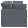 Sofá modular con cojines terciopelo gris oscuro by , Sofas - Ref: Foro24-3321250, Price: 421,94 €, Discount: %