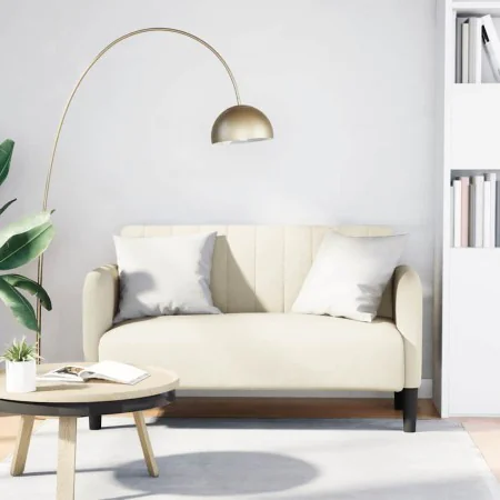 Sofá Loveseat terciopelo crema 109 cm by , Sofas - Ref: Foro24-4100594, Price: 165,89 €, Discount: %