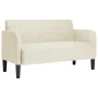 Sofá Loveseat terciopelo crema 109 cm by , Sofas - Ref: Foro24-4100594, Price: 165,89 €, Discount: %
