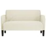Sofá Loveseat terciopelo crema 109 cm by , Sofas - Ref: Foro24-4100594, Price: 165,89 €, Discount: %