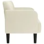 Sofá Loveseat terciopelo crema 109 cm by , Sofas - Ref: Foro24-4100594, Price: 165,89 €, Discount: %